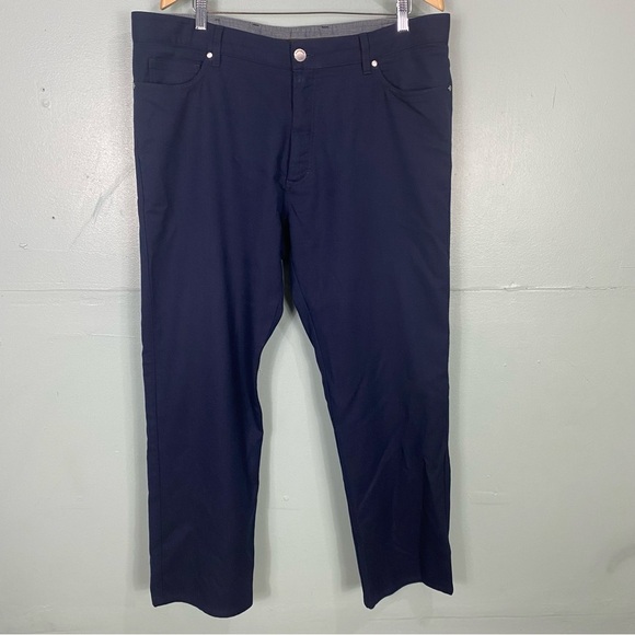 Ermenegildo Zegna‎ Navy Blue Wool Blend Pants Sz 40X30